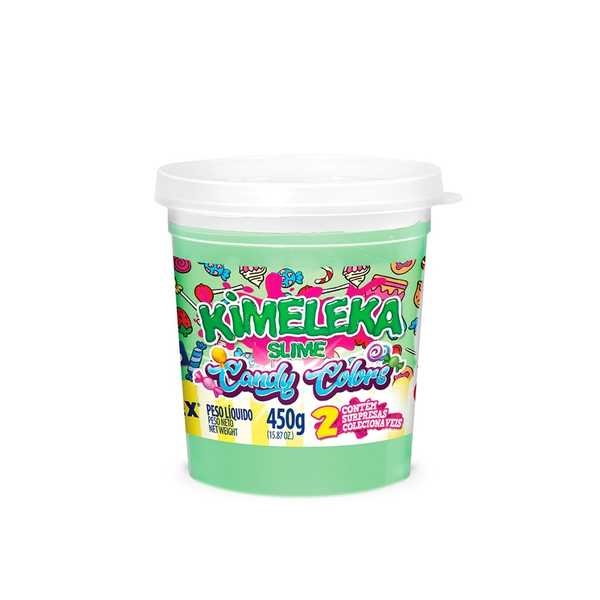 Kimeleka Slime Candy Colors Verde Bebê 450g 1 UN Acrilex