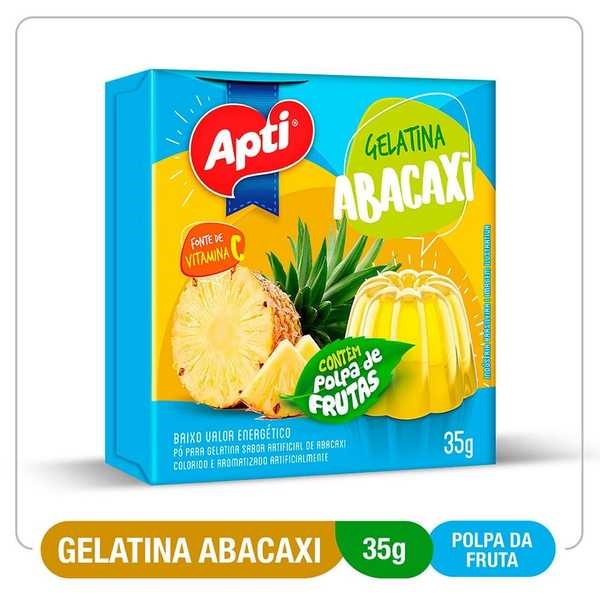 Gelatina Abacaxi 35g Apti