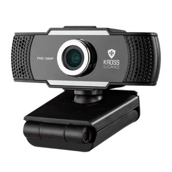 Webcam 1080P Foco Manual KROSS ELEGANCE KE-WBM1080P