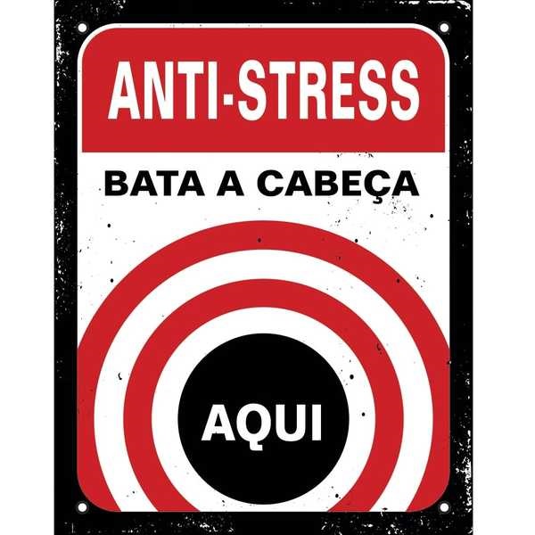 Placa Decorativa Anti-Stress 1 UN Sinalize