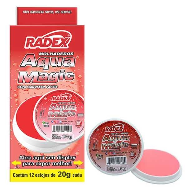 Molhador de Dedos Aqua Magic Pasta 20g 1 UN Radex