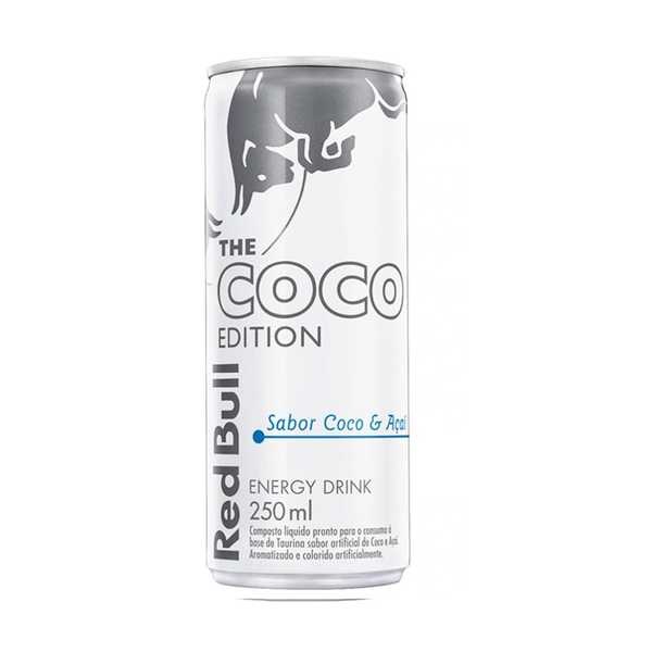 Energético Coco Energy Drink Edition Lata 250ml 1 UN Red Bull