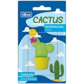 Borracha Cactus Sortidos 1 UN Tilibra