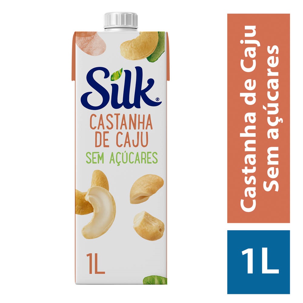 Bebida Vegetal à Base de Castanha de Cajú 1L Silk