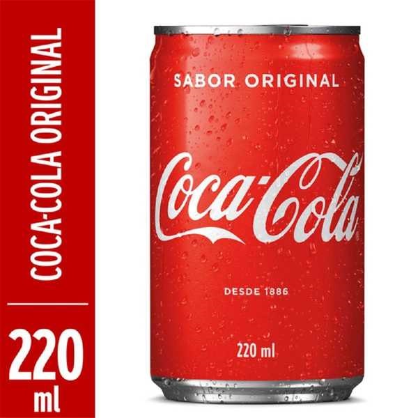 Refrigerante Coca Cola Lata 220ml 1 UN