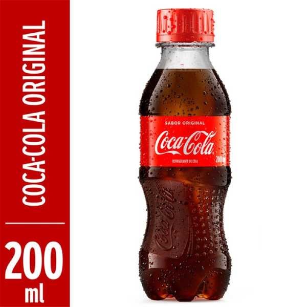 Refrigerante Coca Cola Garrafa 200ml 1 UN