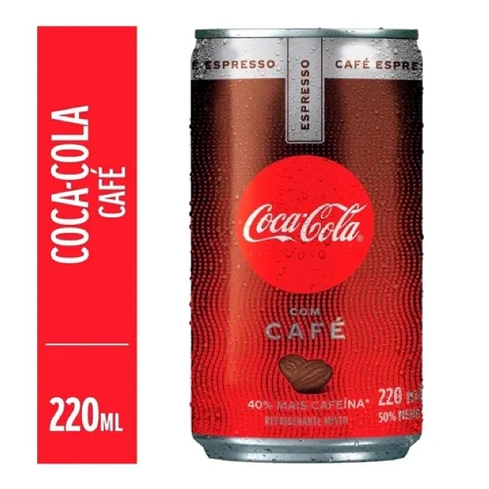 Refrigerante Coca Cola com Café Lata 220ml 1 UN