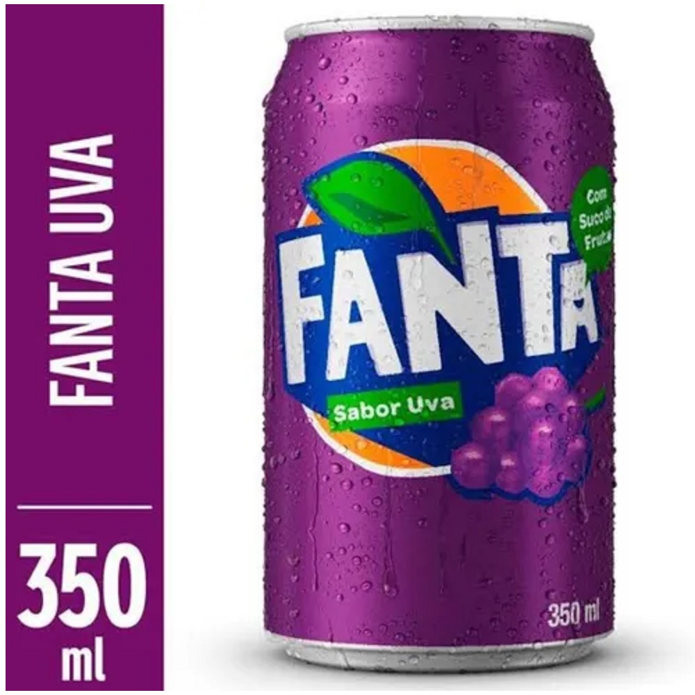 Refrigerante Fanta Uva Lata 350ml 1 UN