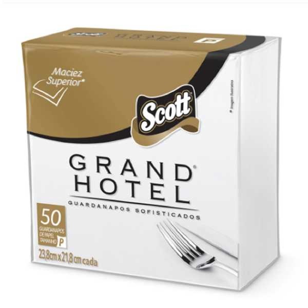 Guardanapo Grande Hotel Coquetel 23,8X21,8cm PT 50 UN Scott
