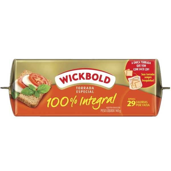 Torrada Integral 140g Wickbold