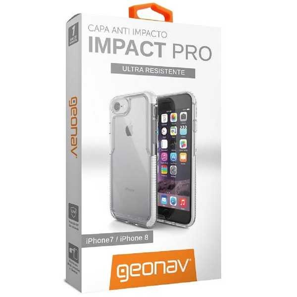 Capa Impact Pro iPhone 7 e 8 Branco 1 UN Geonav