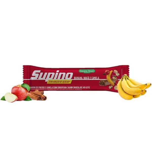 Barra de Frutas Supino Zero Açúcar Banana Maça Canela 1 UN Banana Brasil
