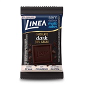 Chocolate Dark sem Açúcar 13g 1 UN Linea