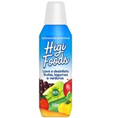 Higienizador Hortifruticolas 350ml 1 UN Higi Foods