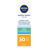 Protetor Solar Sun Beauty Expert Facial FPS 50 50g 1 UN Nivea
