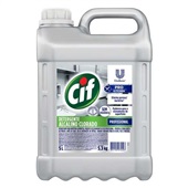 Detergente Alcalino Clorado Sem Fragrância Pro Kitchen 5L 1 UN Cif