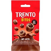 Chocolate Waffer Bites Ao Leite 40g 1 UN Trento