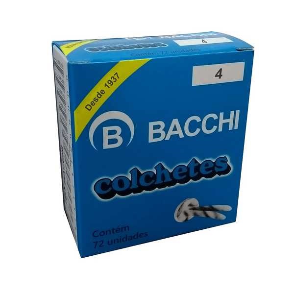 Colchetes Nº 4 20mm CX 72 UN Bacchi