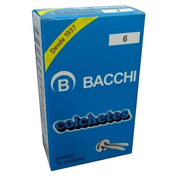 Colchetes Nº 6 30mm CX 72 UN Bacchi