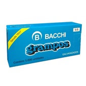 Grampo Galvanizado 9/8 Caixa 5000 UN Bacchi