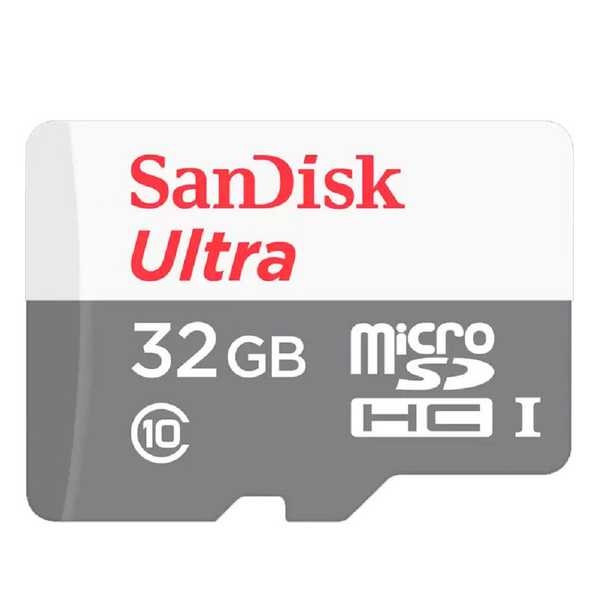 Cartão de Memória Micro SD Classe 10 SDSDQUNR-032G-GN3MA 32GB 1 UN SanDisk