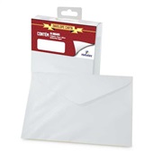 Envelope Comercial Carta sem RPC Color Mais Diamante Branco 80g 114x162mm PT 50 UN Romitec