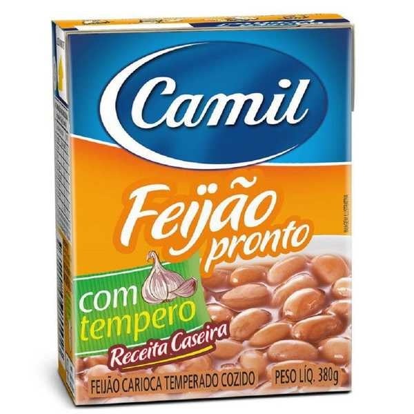 Feijão Carioca Pronto 380g Camil