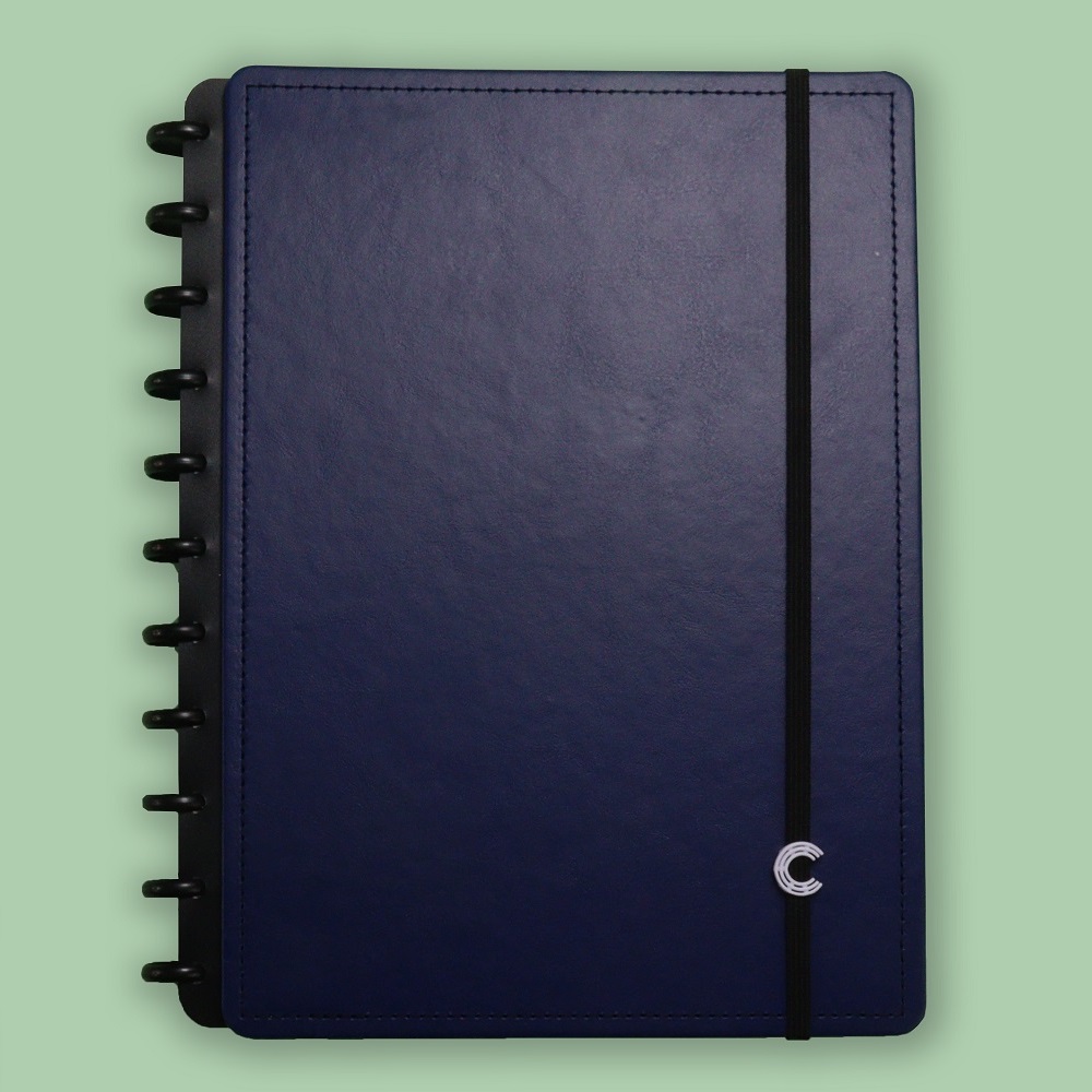 Caderno Inteligente Dark Blue 80 FL Grande 1 UN