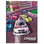 Caderno Pedagógico Caligrafia Capa Dura Cross Racing 187x245mm 40 FL 1