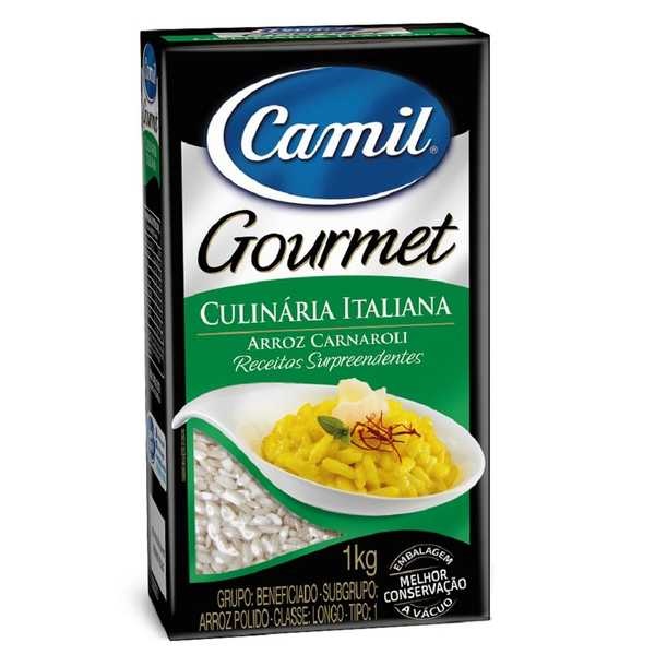 Arroz Culinária Italiana Premium Camil PT 1Kg