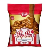 Pipoca Caramelizada Pop Doce de Leite 50g 1 UN Pan Chocolates
