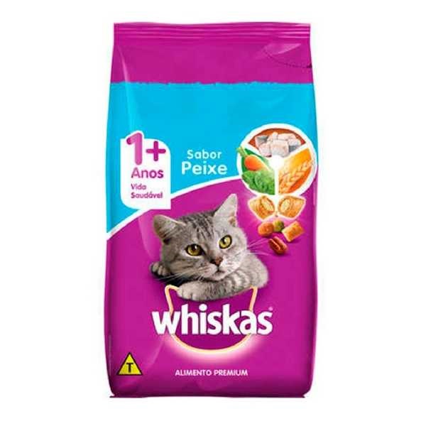 Ração Seca de Peixe para Gatos Adultos 10,1kg 1 UN Whiskas
