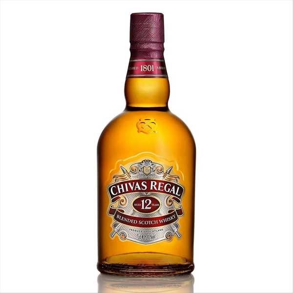 Whisky 12 Years Garrafa 750ml 1 UN Chivas Regal