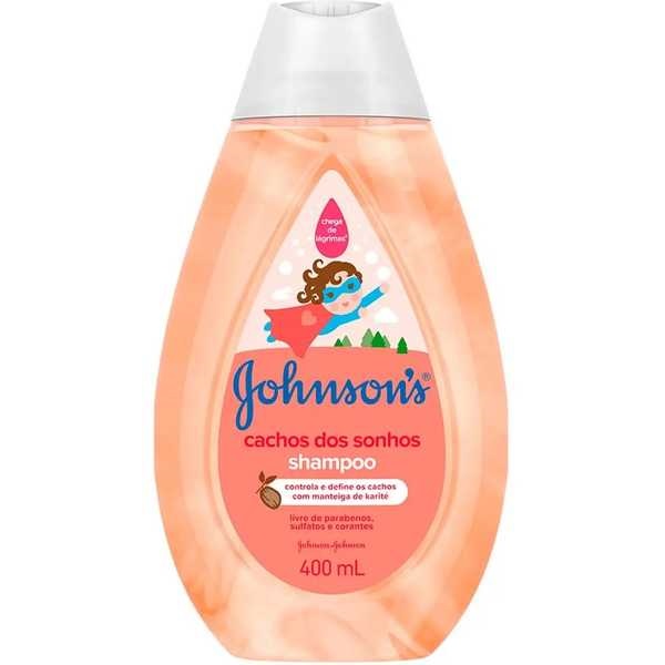 Shampoo Infantil 400ml Cachos dos Sonhos 1 UN Johnson's Baby