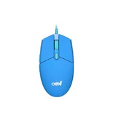 Kit Mouse e Mousepad Vibes Azul MC200 1 UN OEX