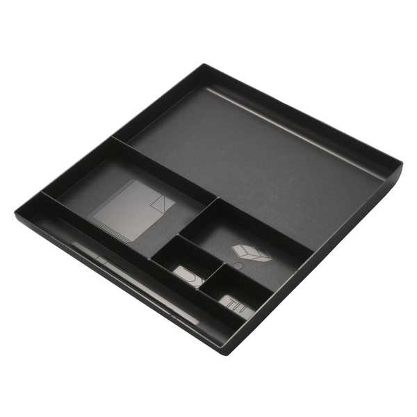 Organizador de Gavetas Preto 24x26,5x25cm 1 UN Dello