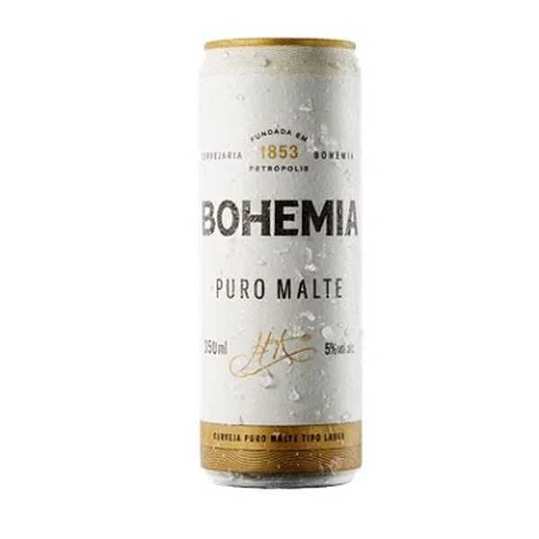 Cerveja Puro Malte Lata Sleek 350ml 1 UN Bohemia