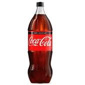 Refrigerante Zero Açúcar Garrafa 2L 1 UN Coca Cola