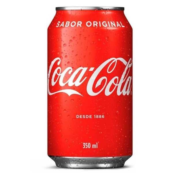 Refrigerante Lata 350ml 1 UN Coca Cola