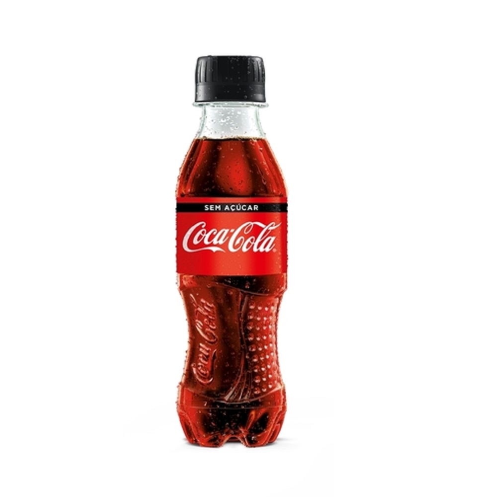 Refrigerante Zero Açúcar Garrafa 200ml 1 UN Coca Cola