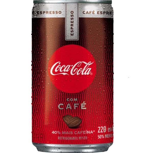 Refrigerante com Café Lata 220ml 1 UN Coca Cola