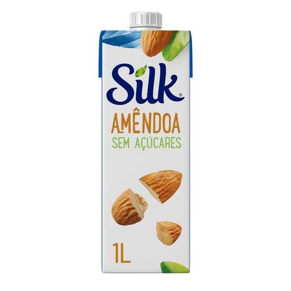 Bebida Vegetal à Base de Amêndoa sem Açúcar 1L 1 UN Silk