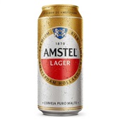 Cerveja Puro Malte Lata 473ml 1 UN Amstel