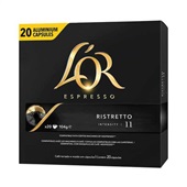 Cápsula de Café Espresso Ristretto 52g CX 20 UN L'or