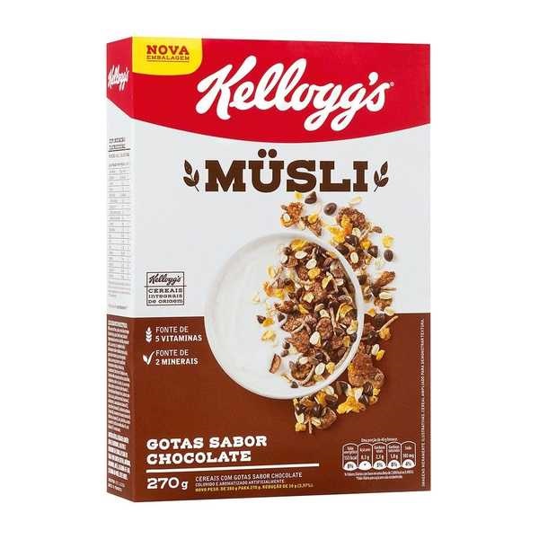 Cereal Müsli Chocolate 270g 1 UN Kellogg's
