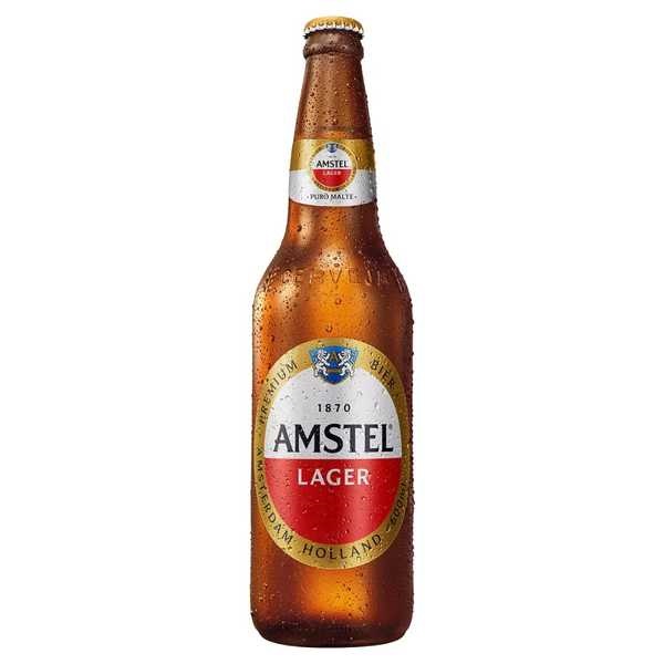 Cerveja Amstel Garrafa 600ml 1 UN