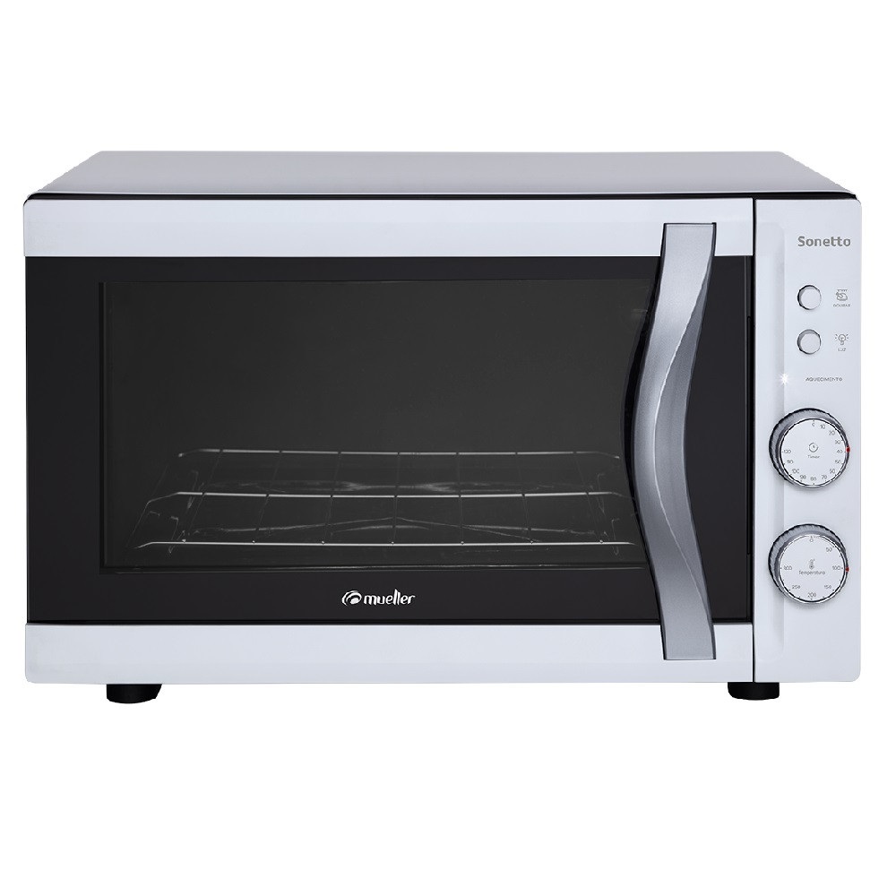 Forno Elétrico Mueller Sonetto 44L Branco 220V