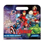 Cartilha para Colorir Maleta Avengers 8 FL 1 UN Tilibra