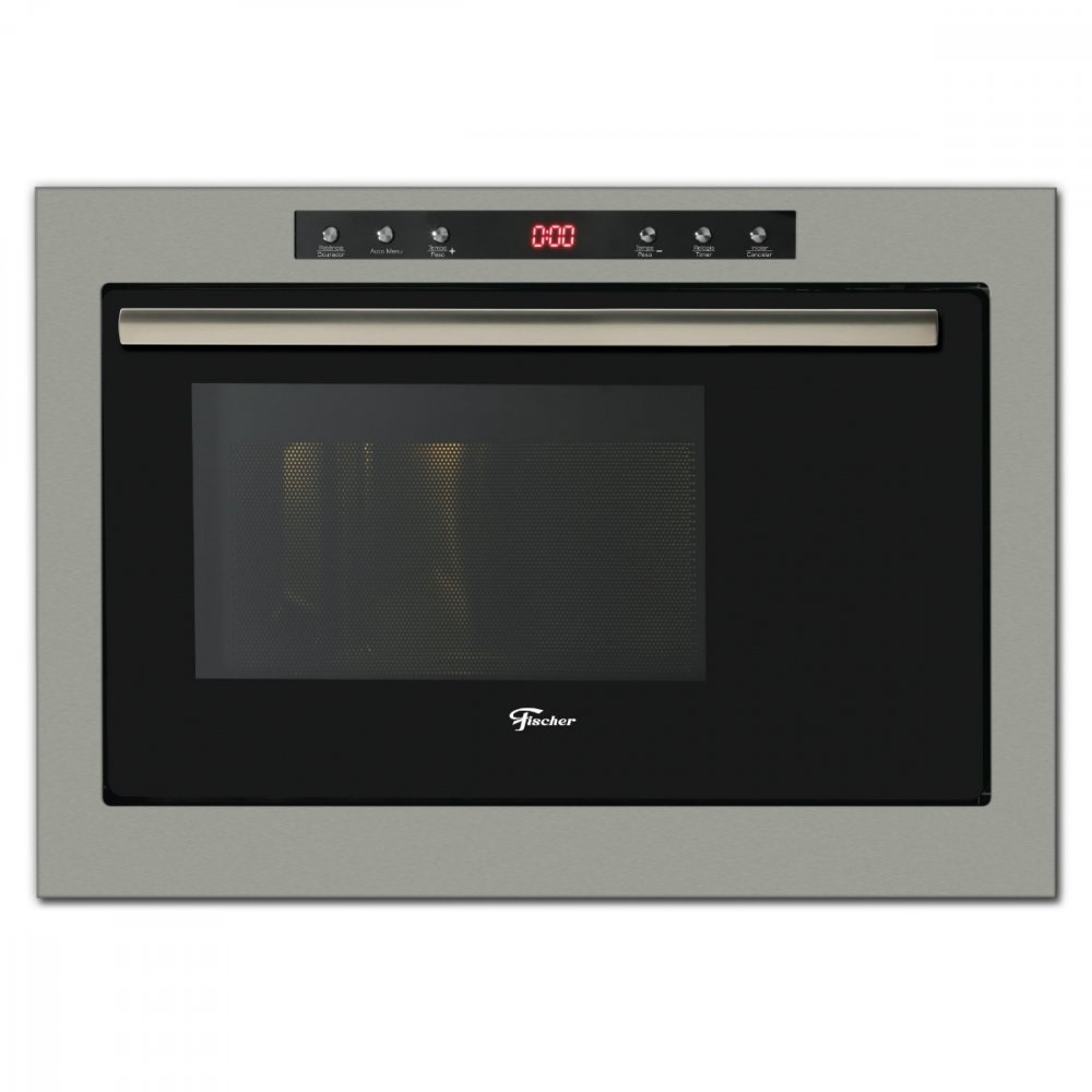 Forno Microondas de Embutir Fischer Infinity 25 Litros Inox 220V