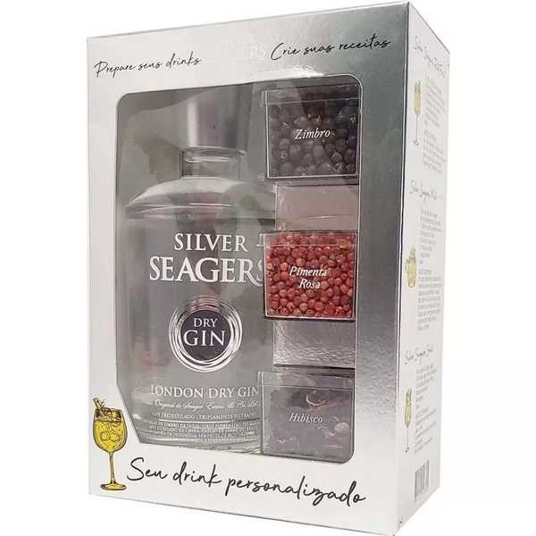 Gin Silver Seagers 750ml Com Especiarias